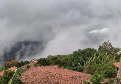 Paisagem natural perto da casa de férias