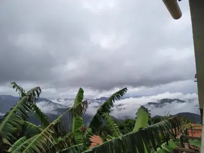 Paisagem natural perto da casa de férias