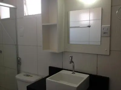 Uma casa de banho em Pousada Porto das Dunas