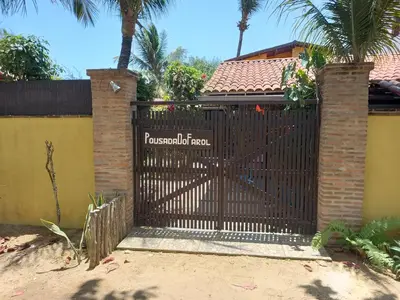 A planta de Pousada do farol