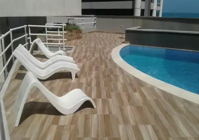 A piscina em ou perto de Hotel Flat Atlântico