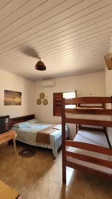 Uma cama ou camas num quarto em Point lanabarra