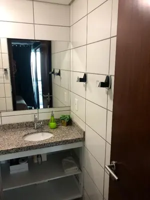 Uma casa de banho em Localização PRIVILEGIADA Beach Class Iracema