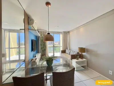 Uma televisão e/ou sistema de entretenimento em Palm Beach | Porto das Dunas - CE