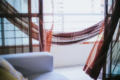 Uma cama ou camas num quarto em Apto 60m, perto da feirinha, Meirelles