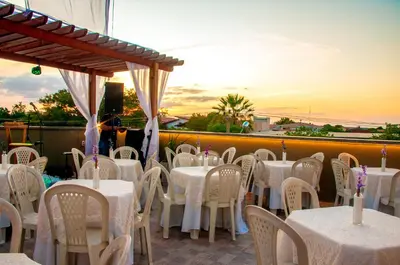 Uma varanda ou terraço em Murano Center Hotel