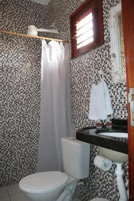 Uma casa de banho em Villa Arte Pousada Morro Branco