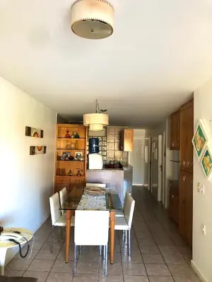 A cozinha ou kitchenette de Aquaville Condomínio