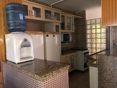 A cozinha ou kitchenette de Aquaville Condomínio
