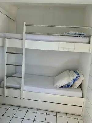 Uma cama ou camas num quarto em Aquaville Condomínio