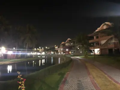 A planta de Aquaville Condomínio