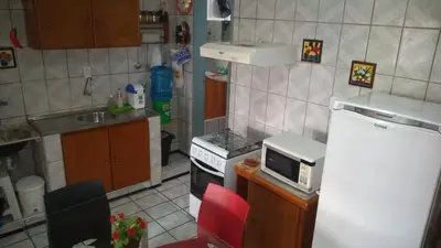 A cozinha ou kitchenette de Solar de Iracema Flat