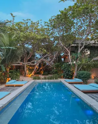 A piscina em ou perto de Villa Mango Jeri