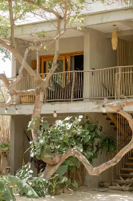 Uma varanda ou terraço em Villa Mango Jeri