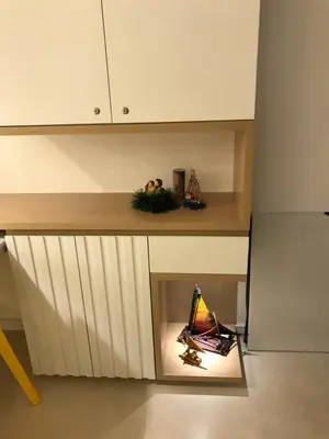 A planta de Apartamento térreo Aquaville