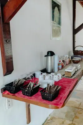 Refeições na estalagem ou nas proximidades