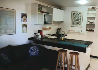 A cozinha ou kitchenette de Eco Paradise ART Apt.203