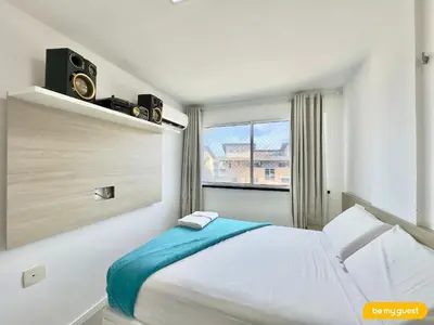 Uma cama ou camas num quarto em Beach Way Porto das Dunas - CE