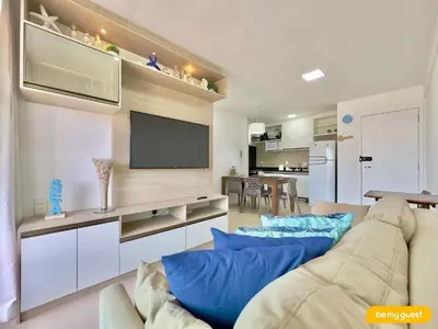 A cozinha ou kitchenette de Beach Way Porto das Dunas - CE