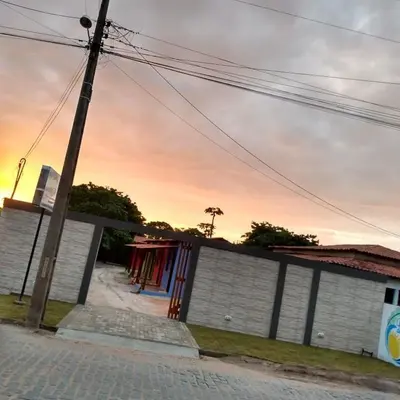 O nascer ou o pôr do sol visto a partir do apartamento