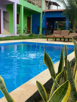 A piscina em ou perto de Pousada Caminho do Paraíso