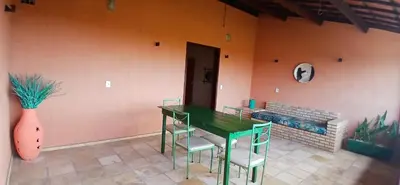 Uma área de estar em Flat Casa Taiba 2001