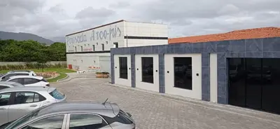 O edifício onde o hotel está situado