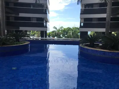 A piscina em ou perto de Flat Beira-Mar Landscape
