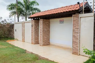 O edifício onde a casa de férias está situado