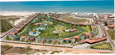 A planta de Aquaville Resort - Terreo Nascente - Beach Park