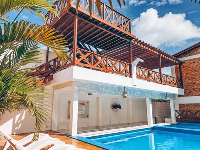 A piscina em ou perto de Rede Andrade Vila Jeri
