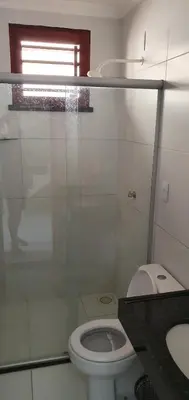 Uma casa de banho em Casa na Praia de Águas Belas - Caponga