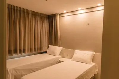 Uma cama ou camas num quarto em Manhattan Beach Riviera