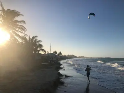 Paisagem natural perto da casa de férias