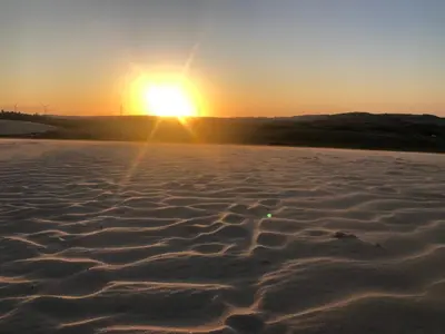 Paisagem natural perto da casa de férias