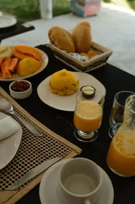 Refeições na casa de hóspedes ou nas proximidades