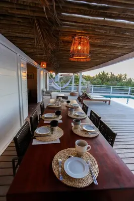 Uma varanda ou terraço em Villa Tomama by Preabeach Experience