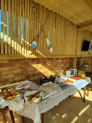 Refeições na casa de hóspedes ou nas proximidades