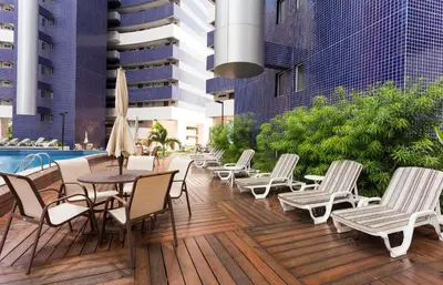 A piscina em ou perto de Grupo Vip Beach Class Fortaleza