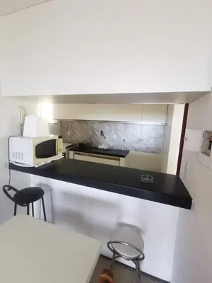 A cozinha ou kitchenette de Apto privado 4º andar no Edifício residencial Náutico