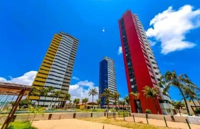 O edifício onde o apartamento está situado
