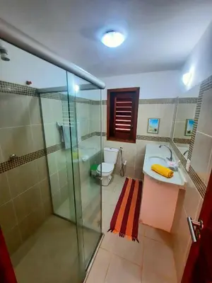 Uma casa de banho em Villa Serena