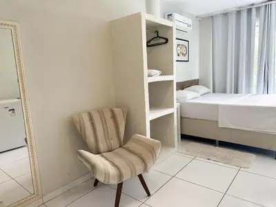 Uma cama ou camas num quarto em Hotel Oiticica