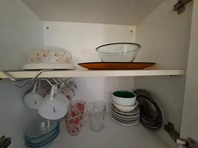 A cozinha ou kitchenette de Apartamento Mobiliado Vila Iracema