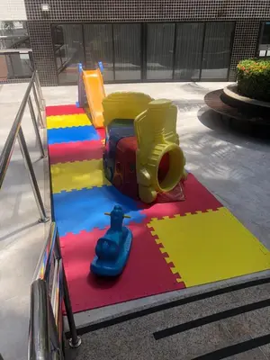 O clube infantil de LANDSCAPE BEIRA MAR - FLAT MODERNO E CONFORTAVEL FORTALEZA Meireles