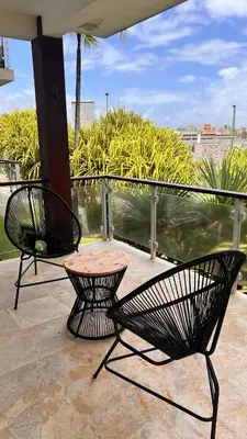 Uma varanda ou terraço em Taiba Beach Resort