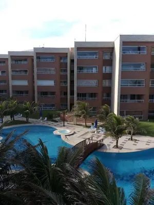 A piscina em ou perto de Apartamento em Condomínio Resort vizinho ao Beach Park