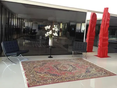 Uma área de estar em Fortaleza VIP Experience
