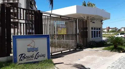 O edifício onde o apartamento está situado
