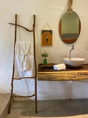 Uma casa de banho em Villa Siriguela